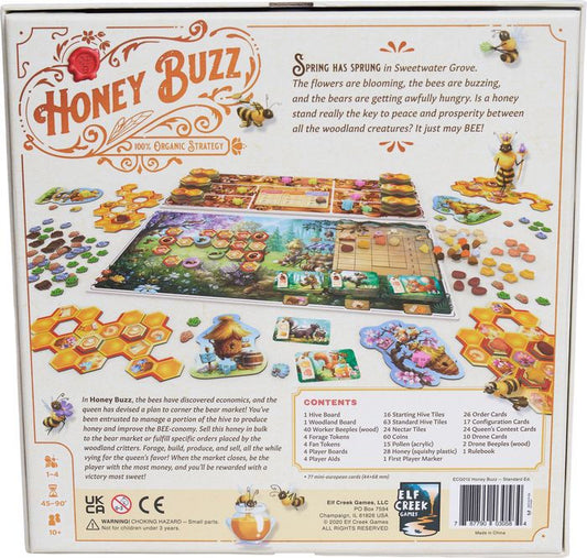 Honey Buzz 100% Organic Strategy (Board Game)