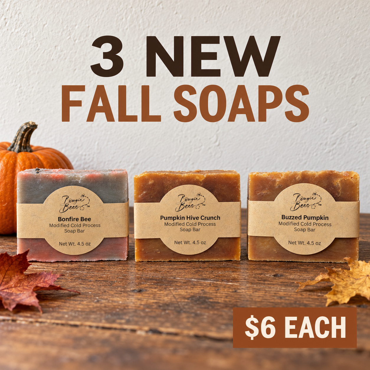 NEW Fall Soaps