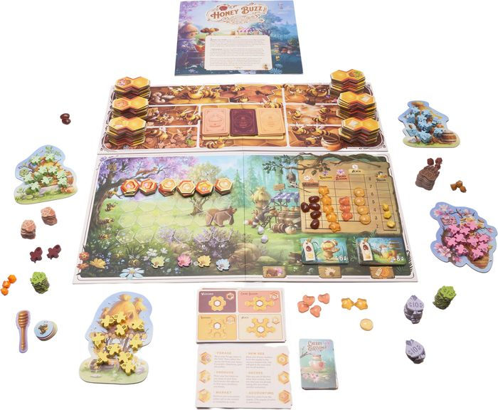 Honey Buzz 100% Organic Strategy (Board Game)